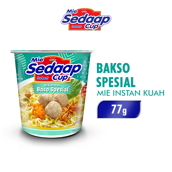 Mie Sedaap Baso Special Cup 77g