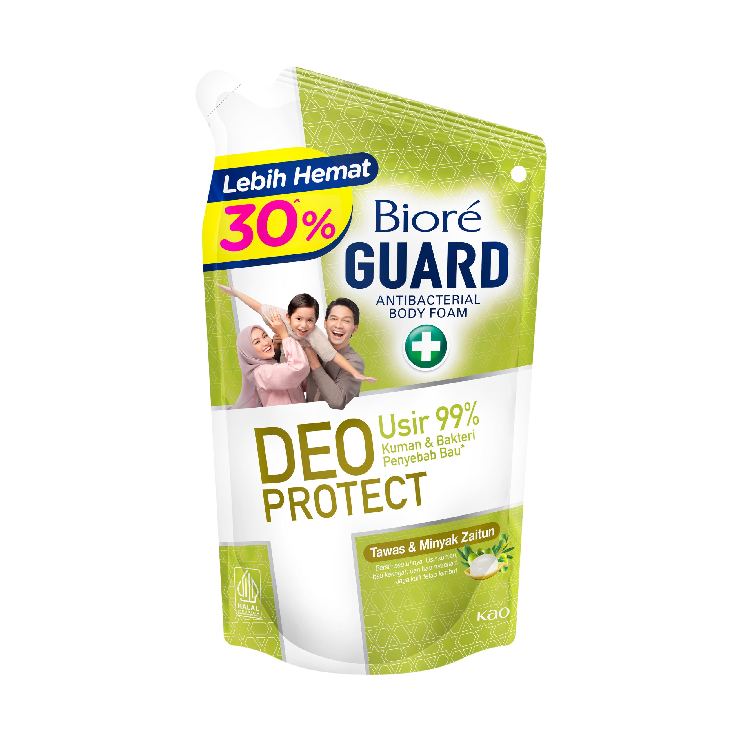 Biore Deo Tawas & Minyak Zaitun 800ml