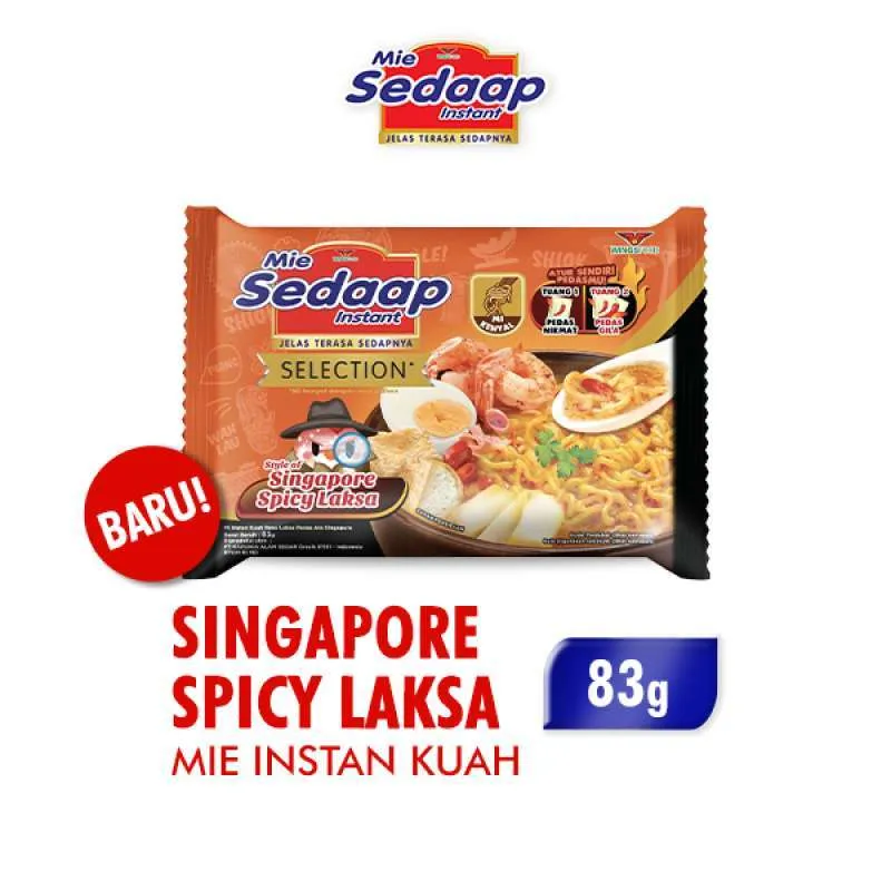 Mie Sedaap Singapore Spicy Laksa 83g