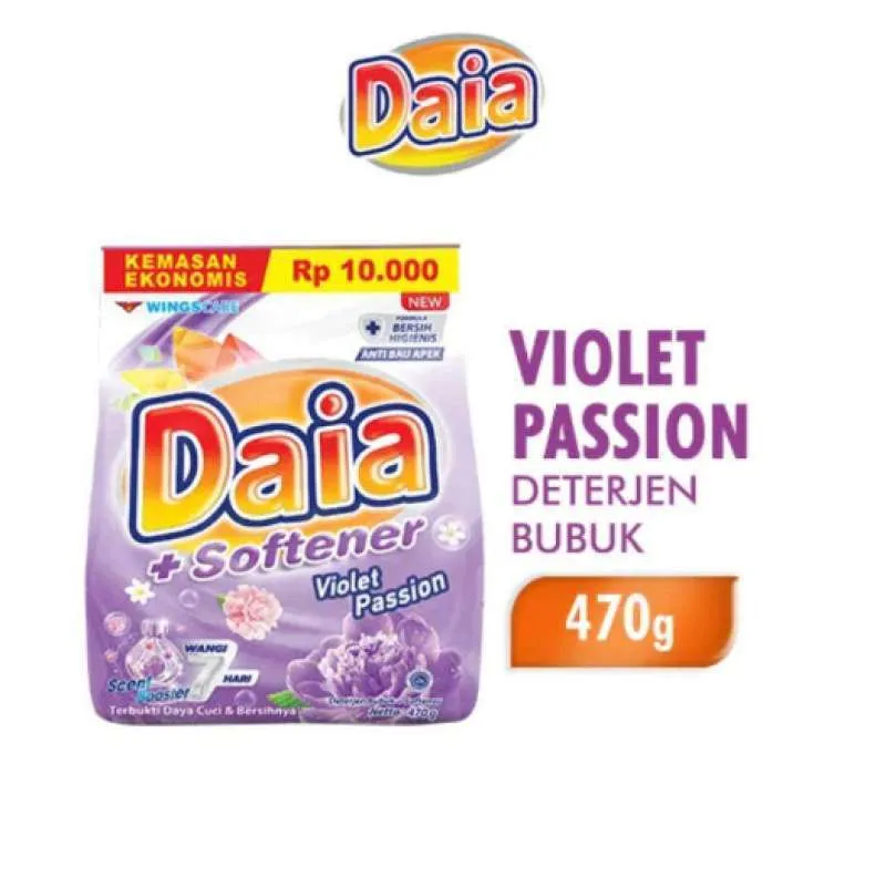 Daia Detergen Violet Passion 470g