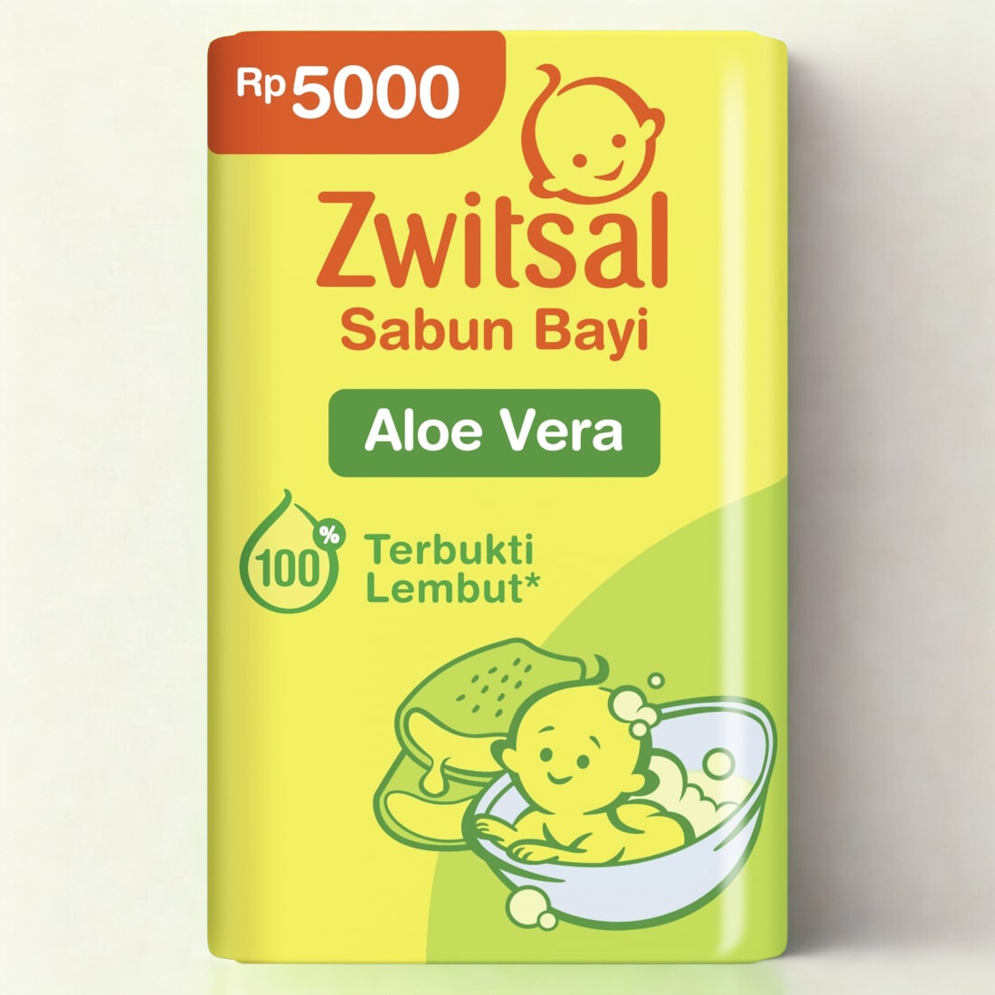 Zwitsal Barsoap Aloe Vera 70g