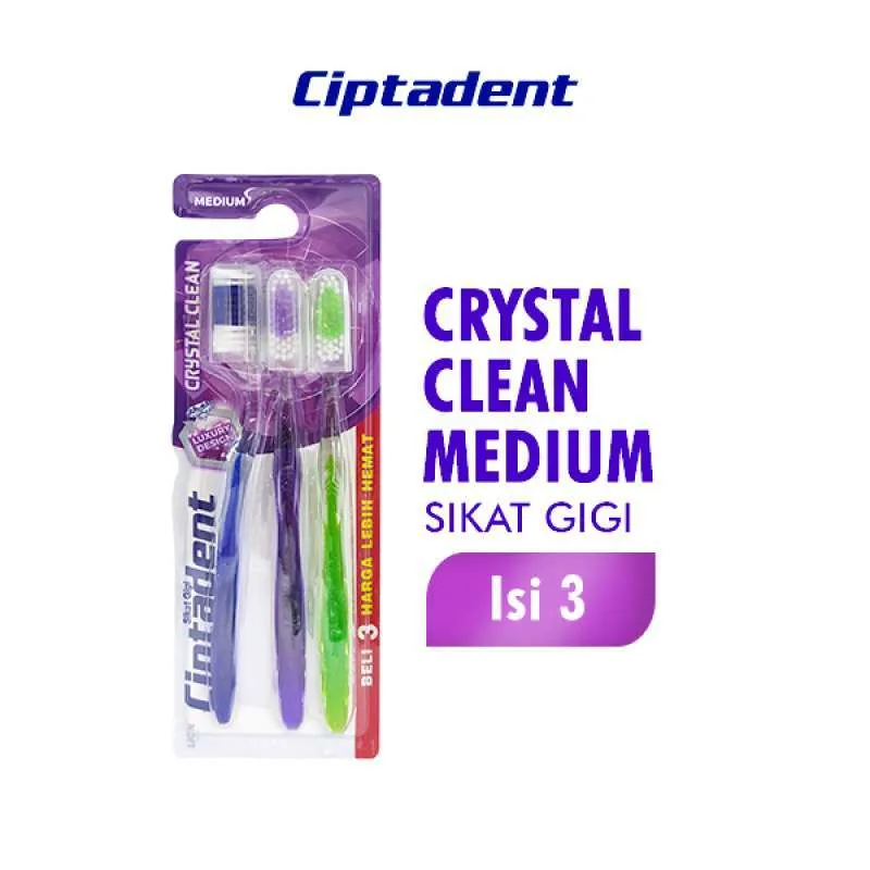 SG Ciptadent Crystal Medium 3pcs