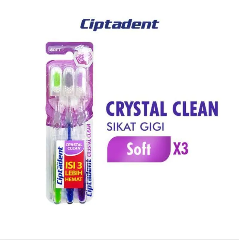 SG Ciptadent Crystal Soft 3pcs