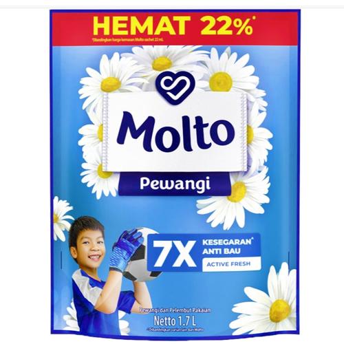 Molto Pewangi Blue 1700ml New