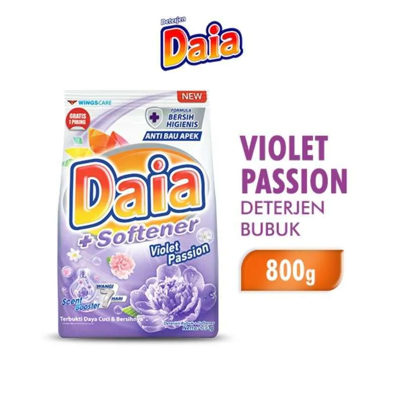 Daia Violet Plus Softener 800g