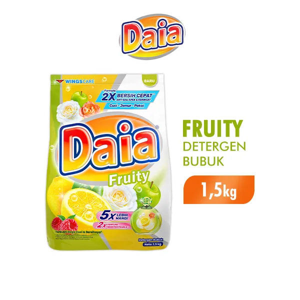 Daia Detergen Fruity 470gr