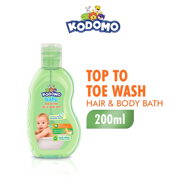 Kodomo Top To Toe Aloe Vera btl 200ml
