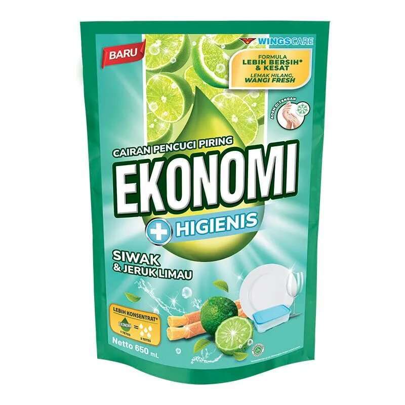 Ekonomi P.Piring Siwak & Limau 650ml