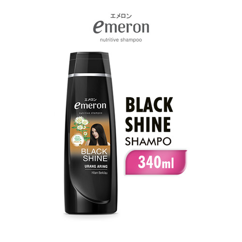 Emeron Shp Black Shine 340ml