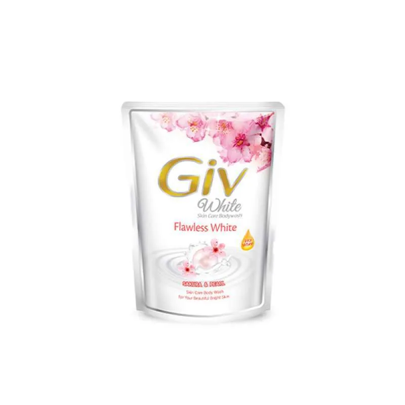 Giv White Liq Soap Sakura 400ml Pch