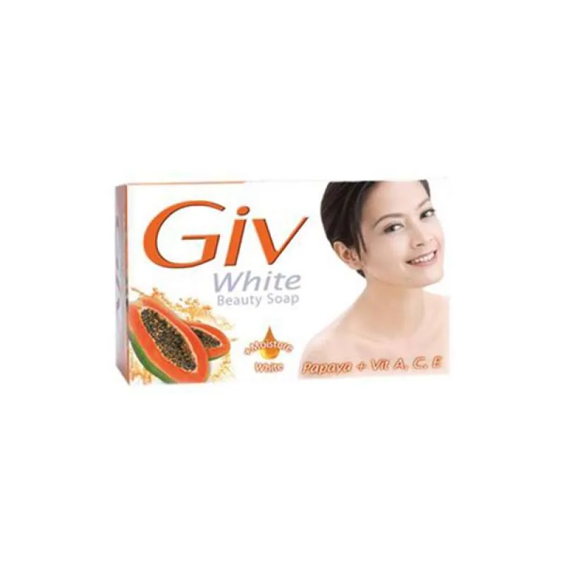 Giv White Beauty Soap Papaya 72g
