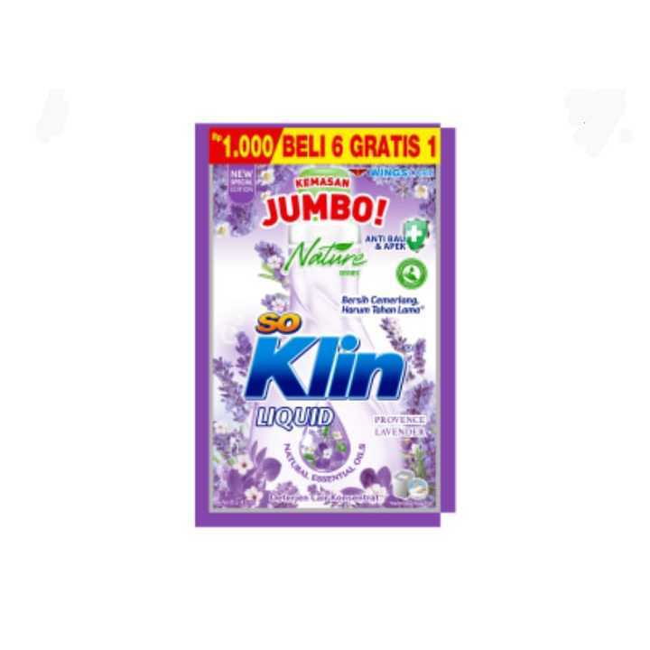 Soklin Liq Det Lavender  Jumbo 24x40ml