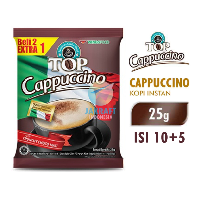 Kopi Top Cappucino 15x25g