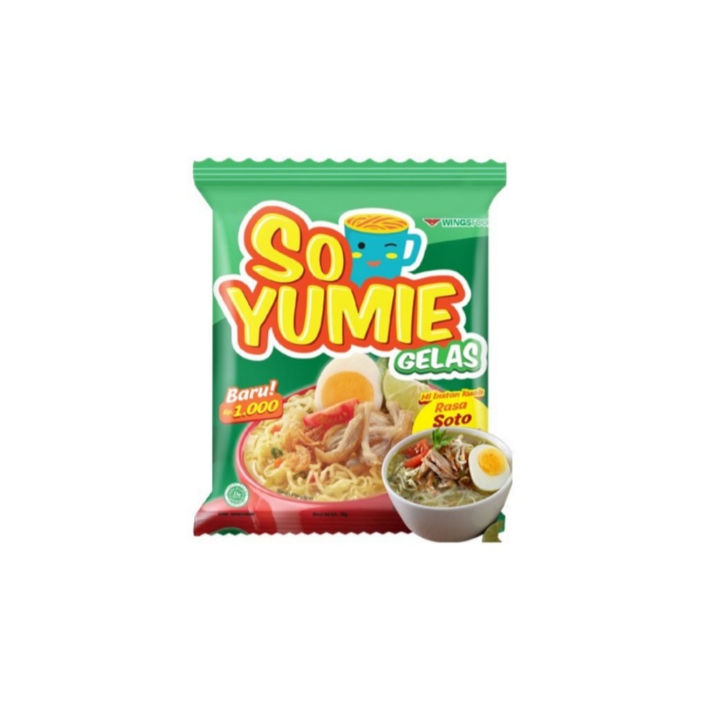 So Yumie Gelas Rasa Soto Ayam 10x30g