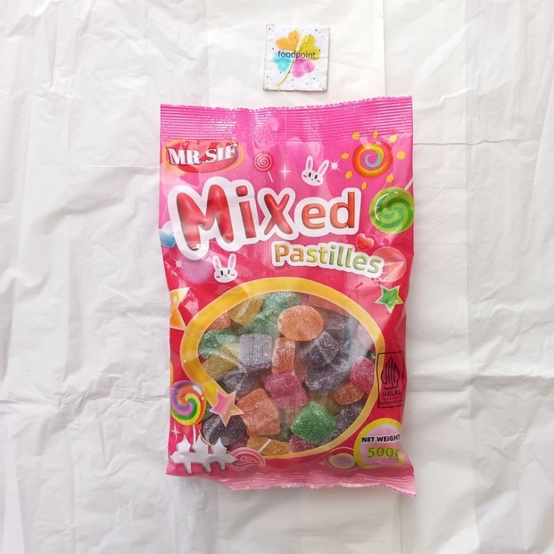 Mr.Sif Mixed Pastilles Candy 500g