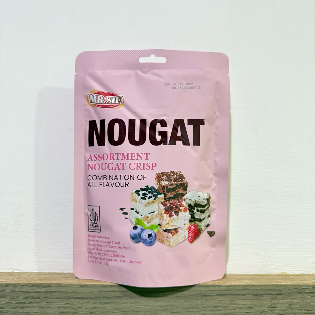 Mr.Sif Nougat Assortment 70g