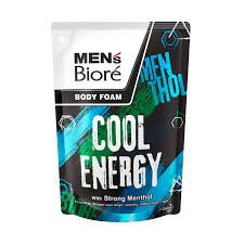 Mens Biore Body Cool Energy 400ml Ref