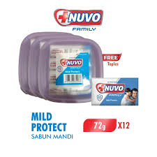 Nuvo Bar Mild Protect Toples isi 4