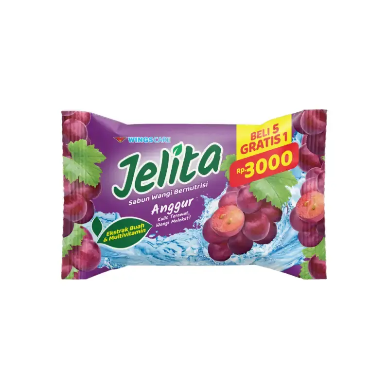 Jelita Bar Soap Anggur 70g