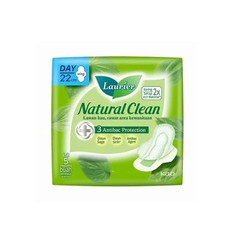 Laurier Natural Clean Night 35Cm 12s