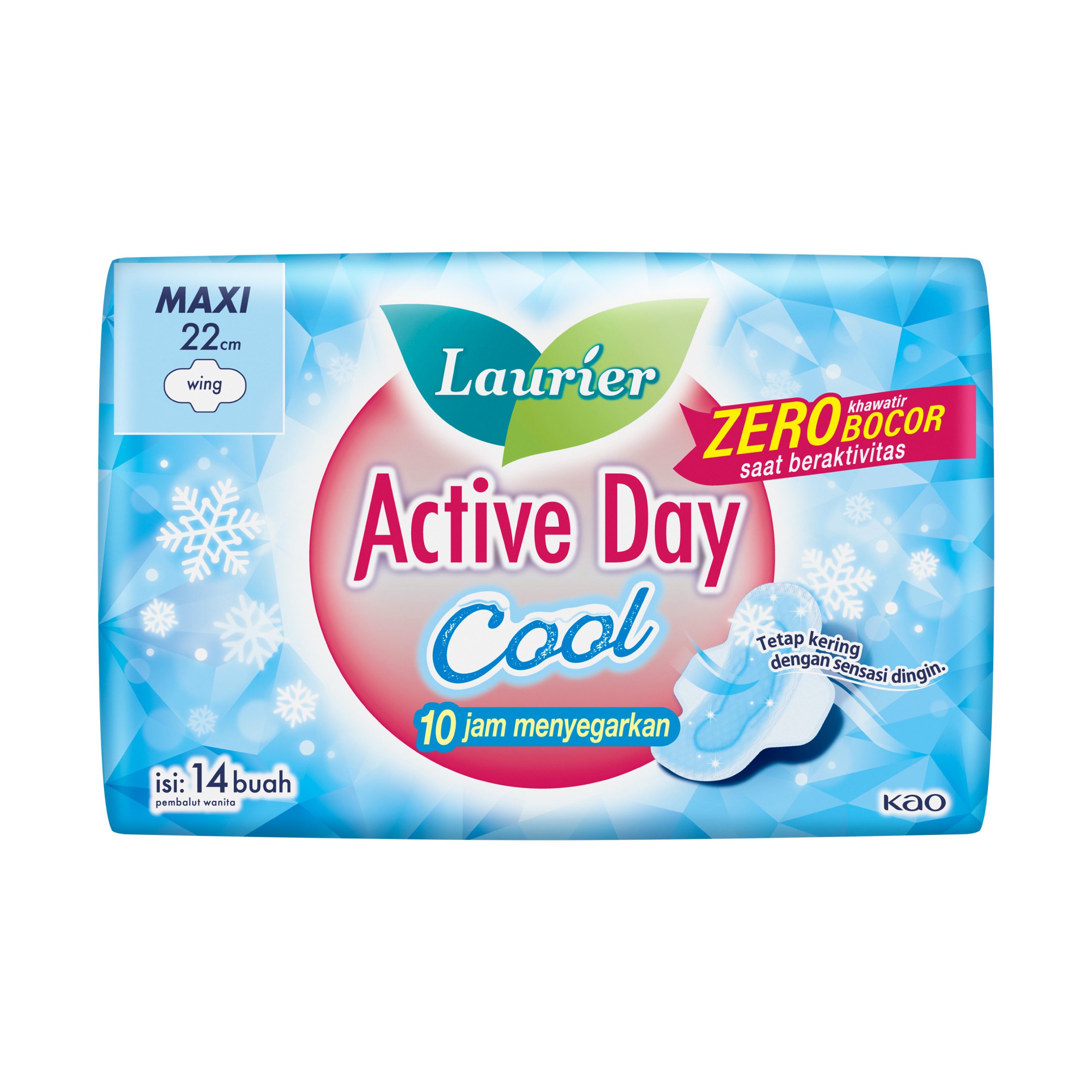 Laurier Active Day Cool 22cm 14p