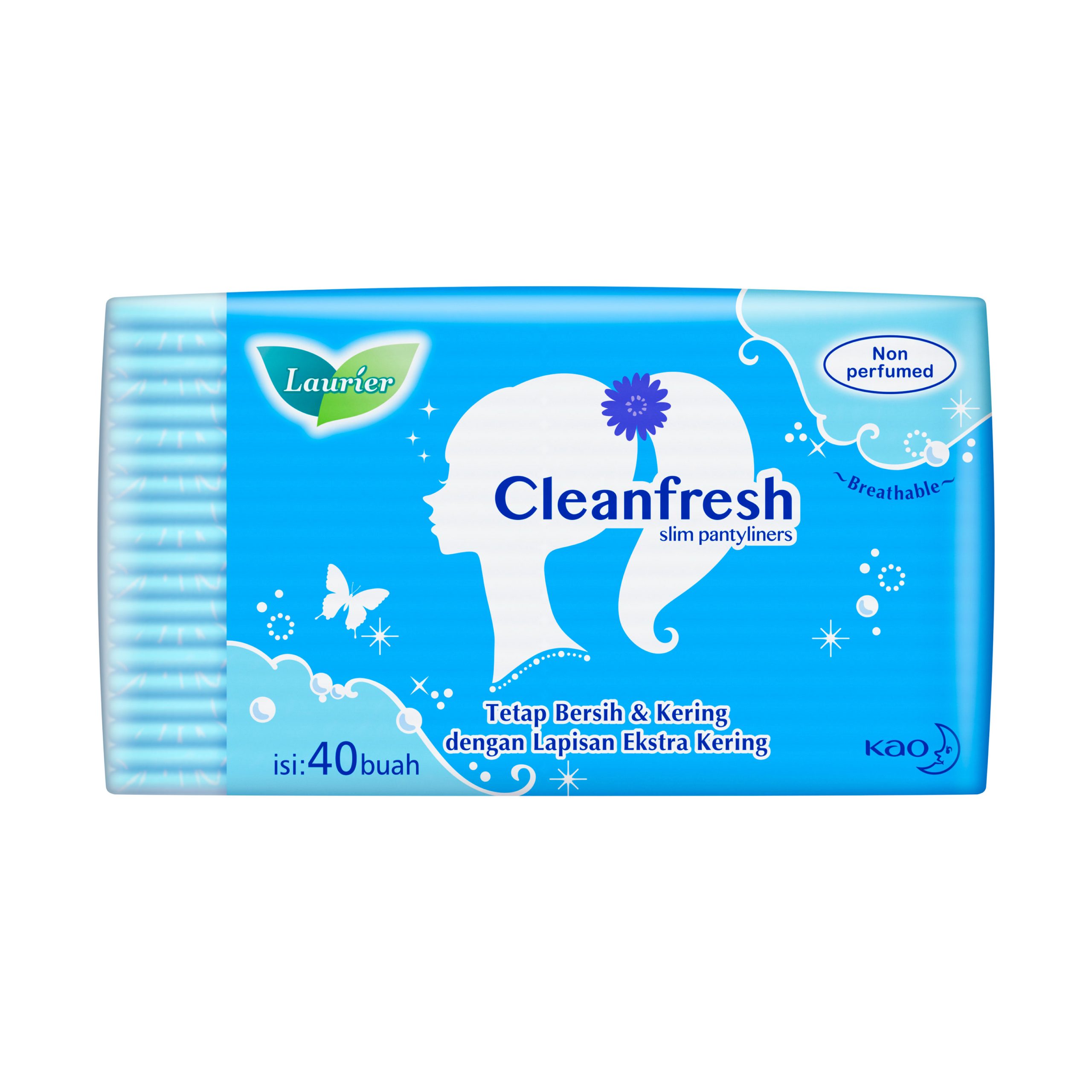 Laurier Pantyliner CleanFresh 40s