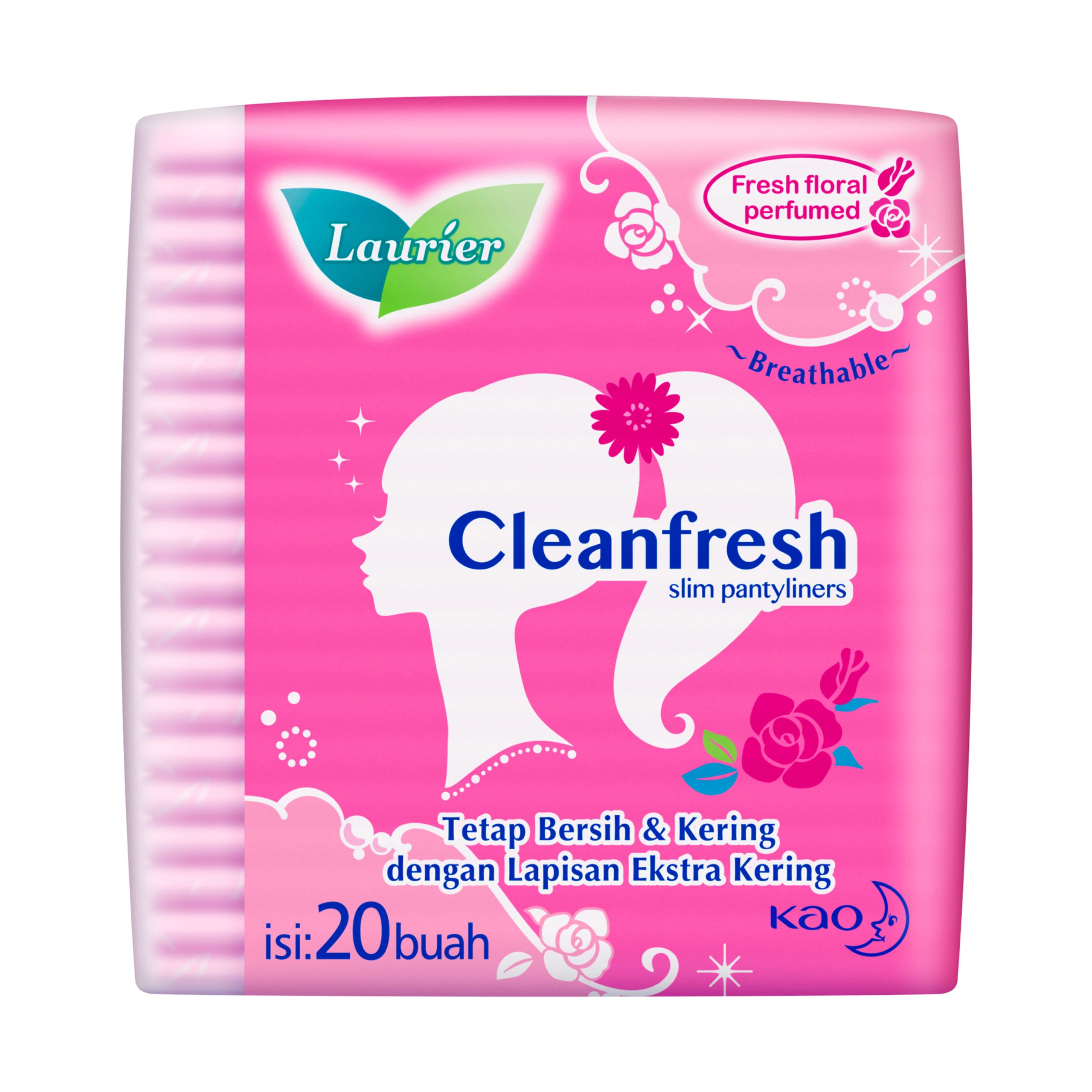 Laurier Pantyliner CleanFresh Flower 20s