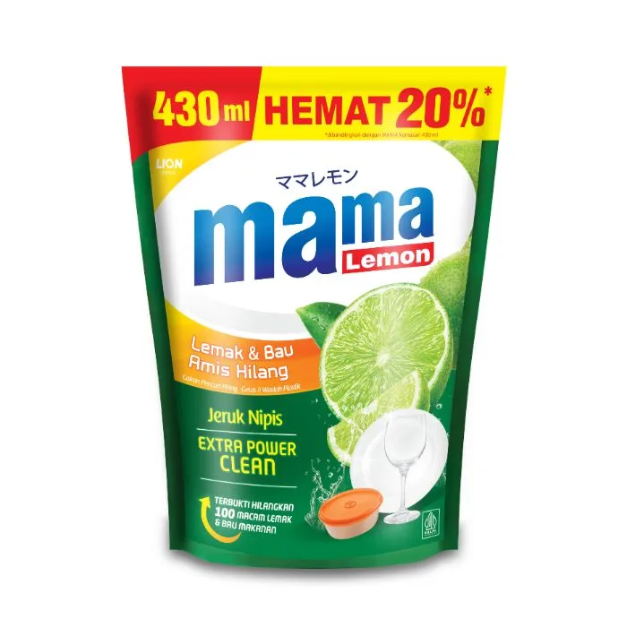 Mama Lemon Jeruk Nipis Reff 430ml
