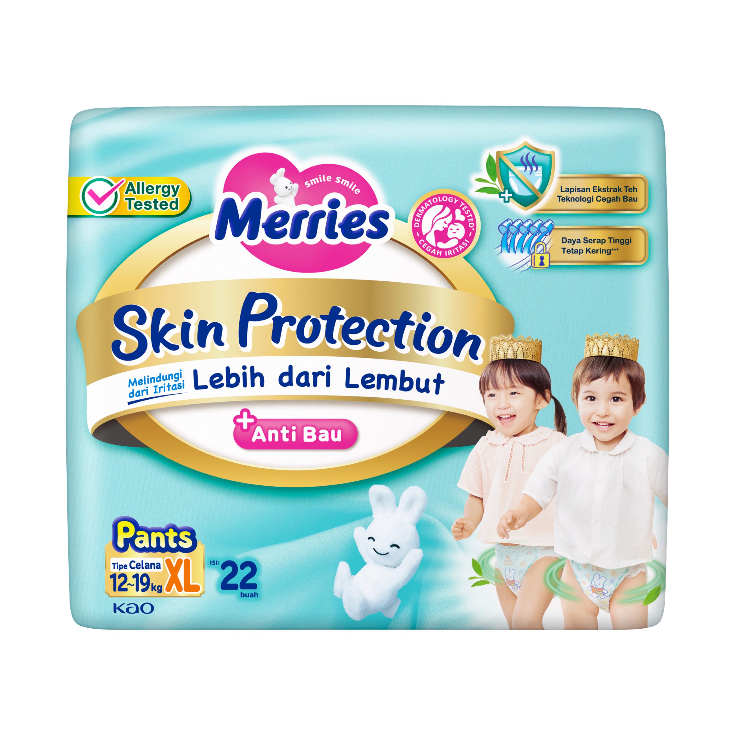 Merries Pants Skin Protection XL 22