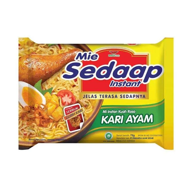 Mie Sedaap Kari  Ayam 72g