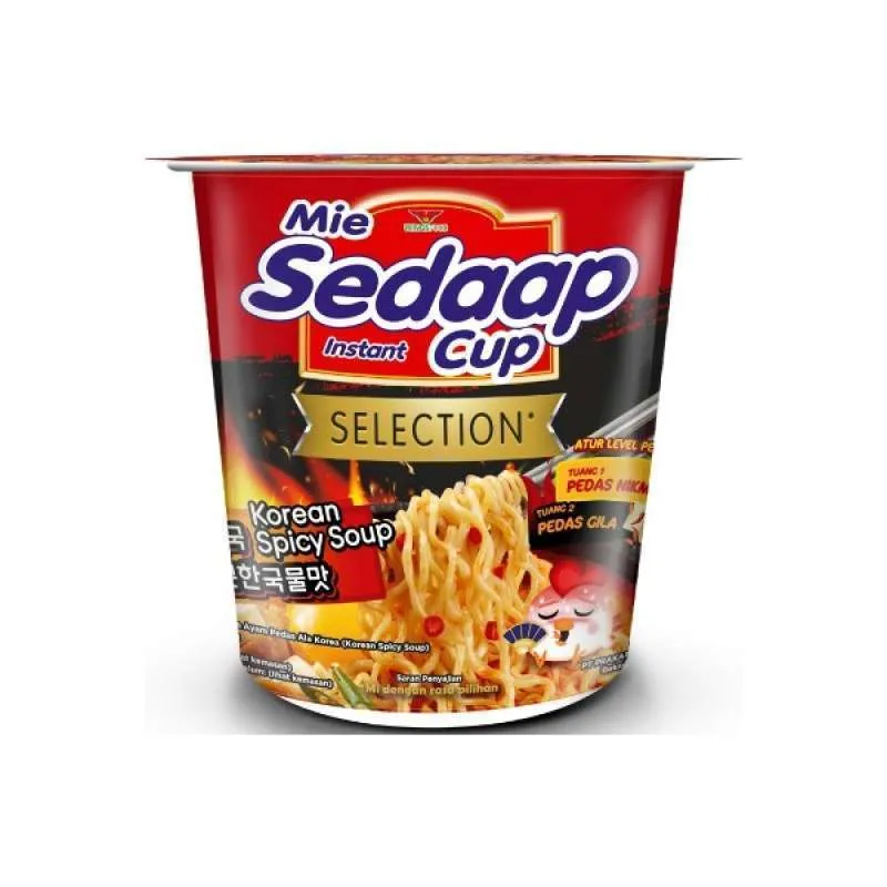 Mie Sedaap Korean Spicy Soup Cup 75g