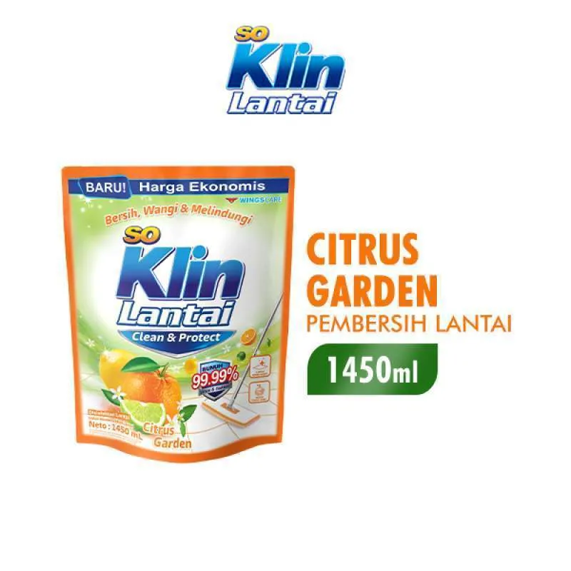 So Klin Lantai CP Citrus Garden 1.45L