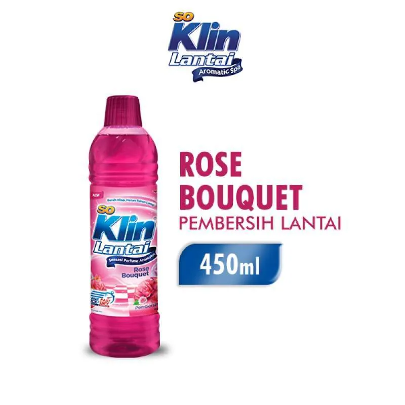 Soklin Lantai Rose 450ml BTL