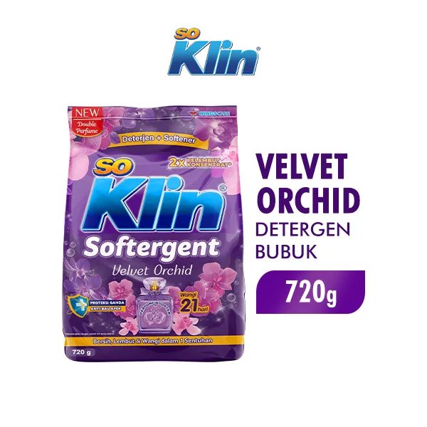 Soklin Softergent Velvet Orchid 720g