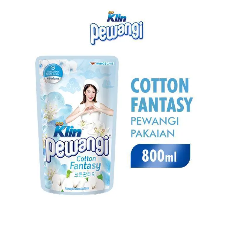 Soklin Pewangi Cotton Fantasy 800ml