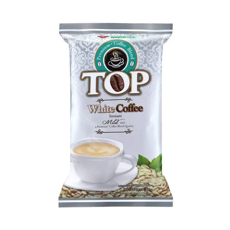 Top White Coffee 10x21g