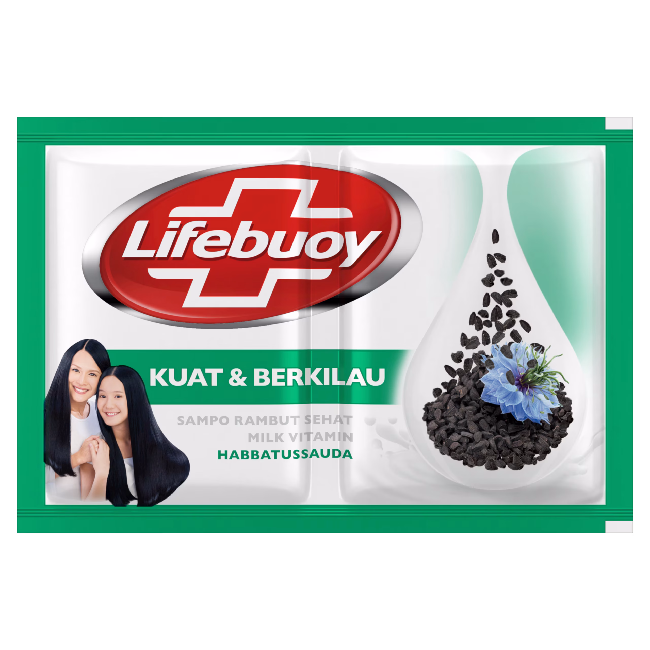 Lifebuoy Shp Kuat&Berkilau 12x10g