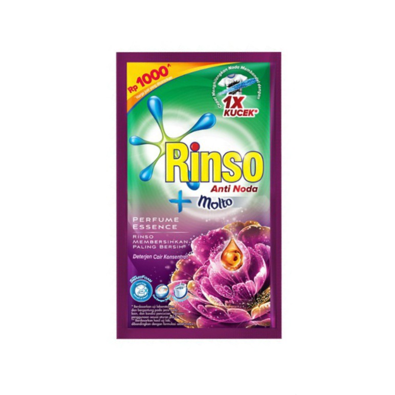 Rinso Parfum Essence Liq 12+2x40g