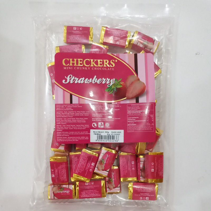 Checkers Mini Chunky Strawberry 300g