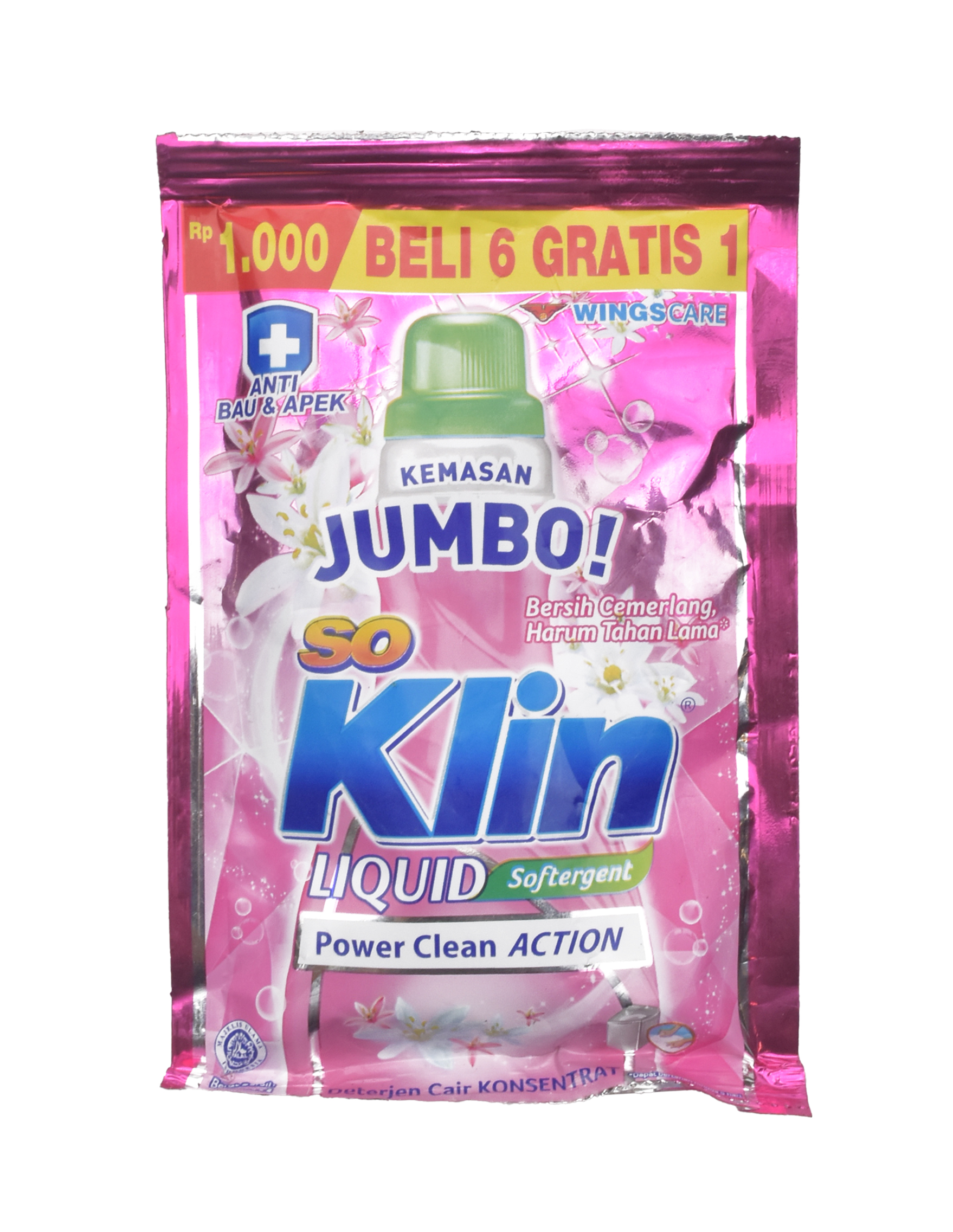 So Klin Liquid Perfume Jumbo 24x40ml/promo
