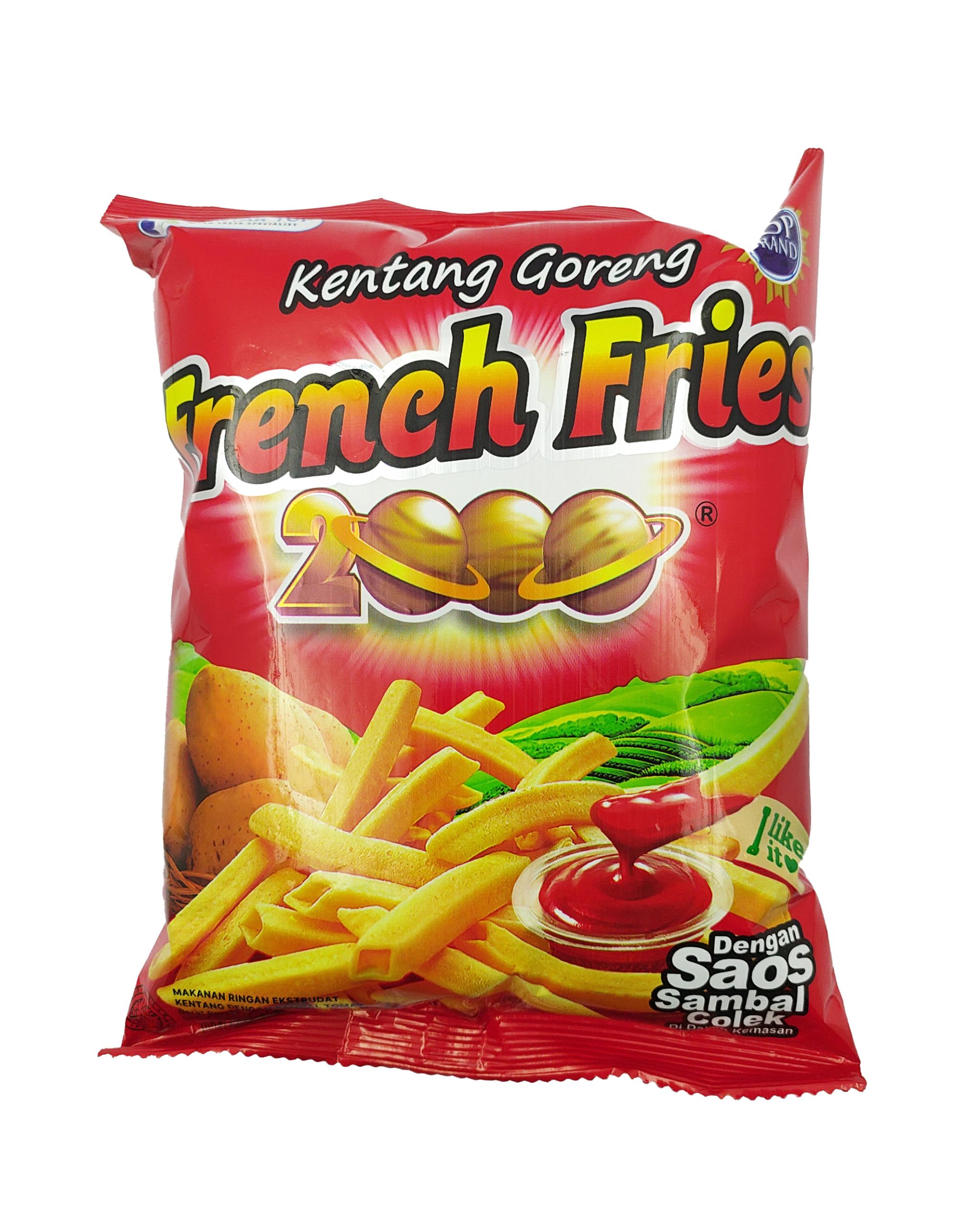 French Fries Sambal Colek 24gr/snack/cemilan