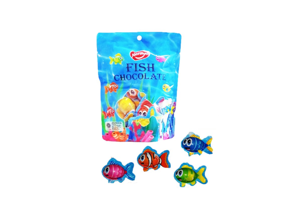Naraya Fish Chocolate 90g/permen