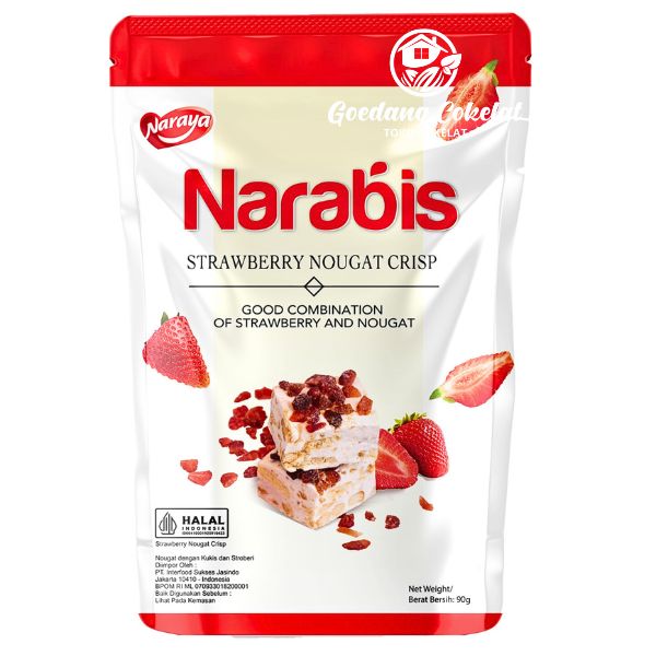 Narabis Strw Nougat/snack