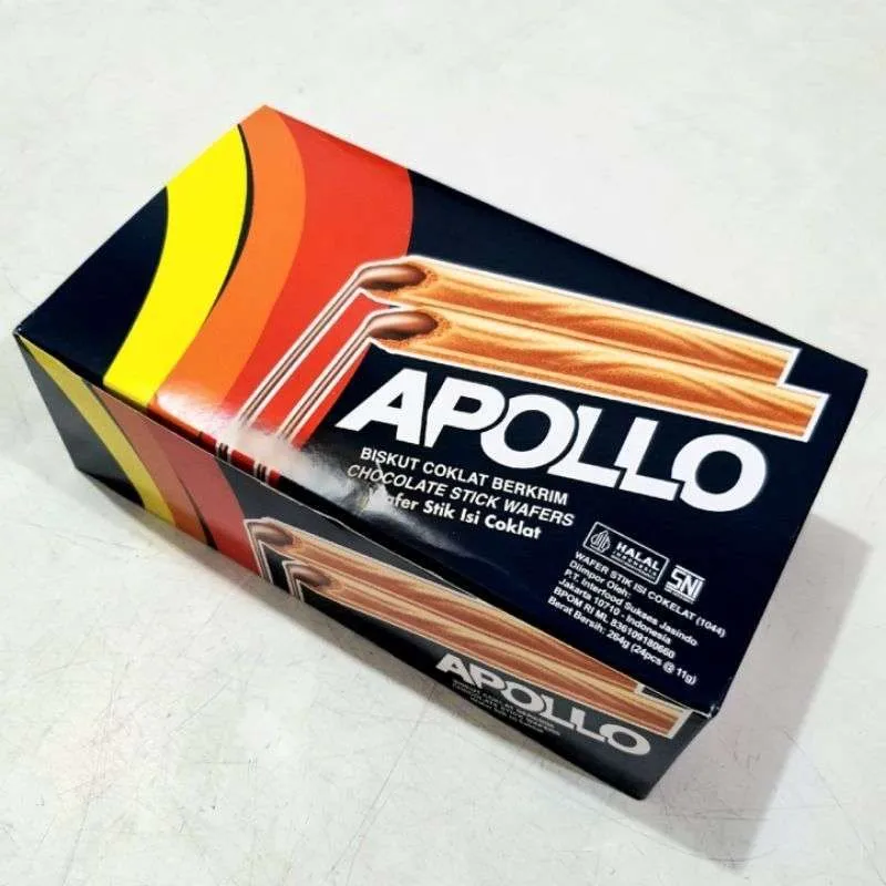 Apollo Stick Wafer Choco 24pcs