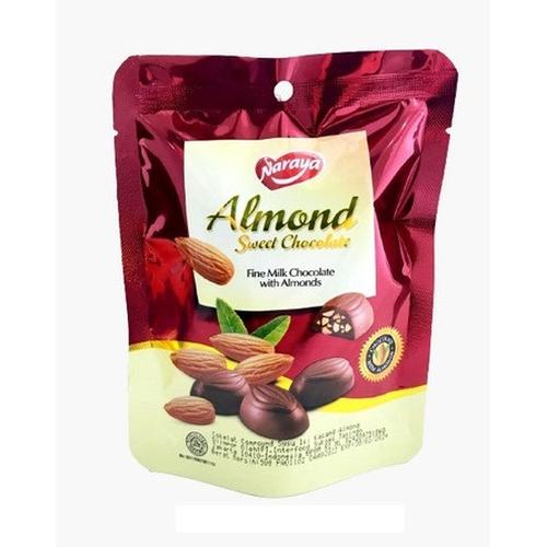 Naraya Almond Sweet Chocolate 50g/snack