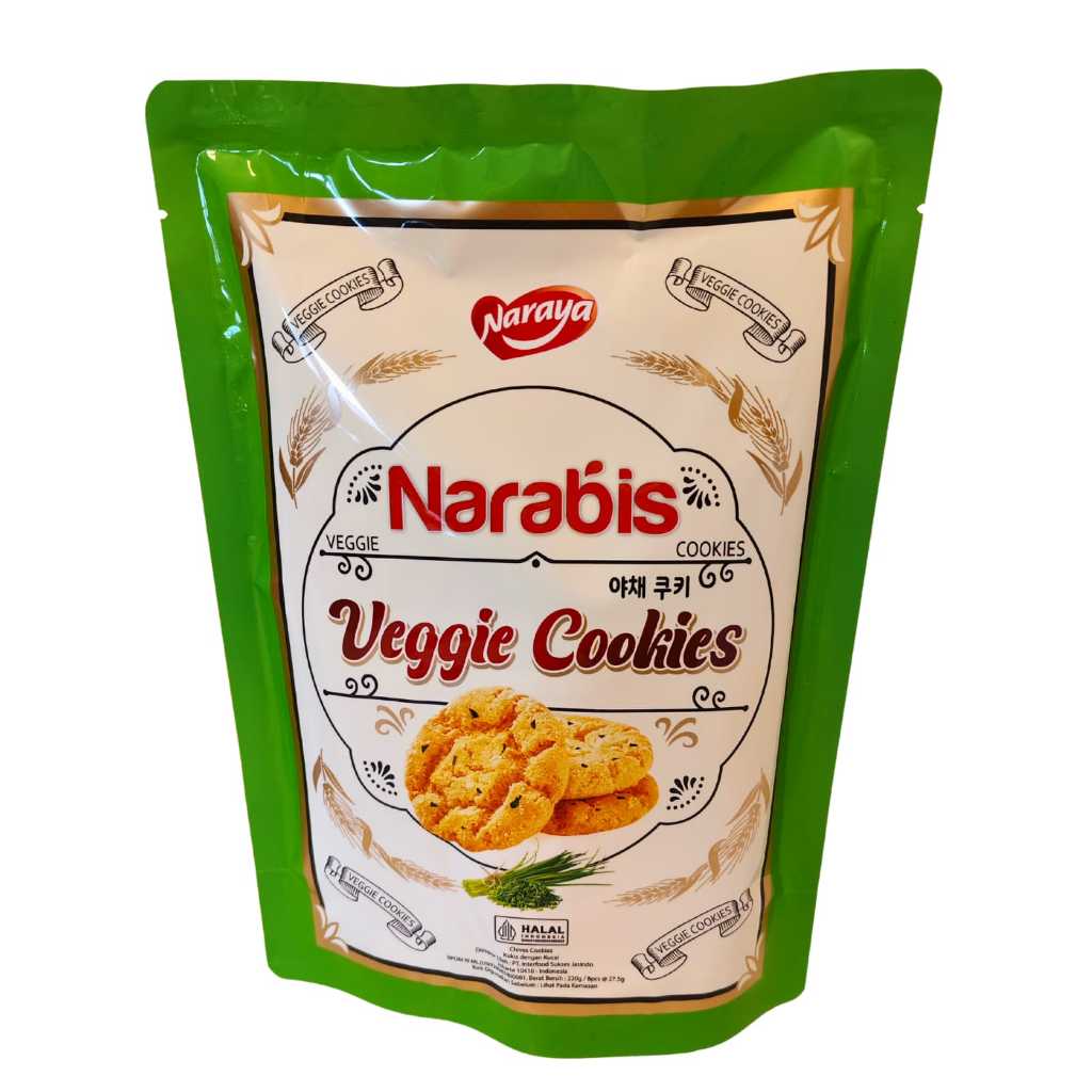 Narabis Veggie Cookies 220g/snack