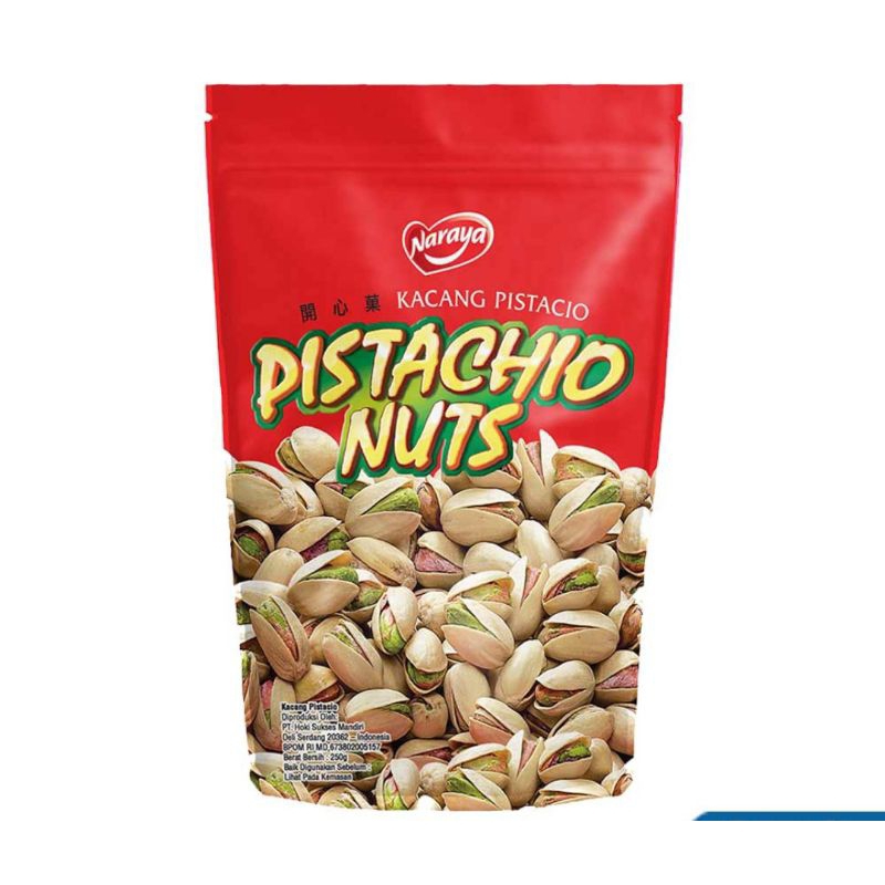 Naraya Kacang Pistachio 400g/kacang/cemilan/snack
