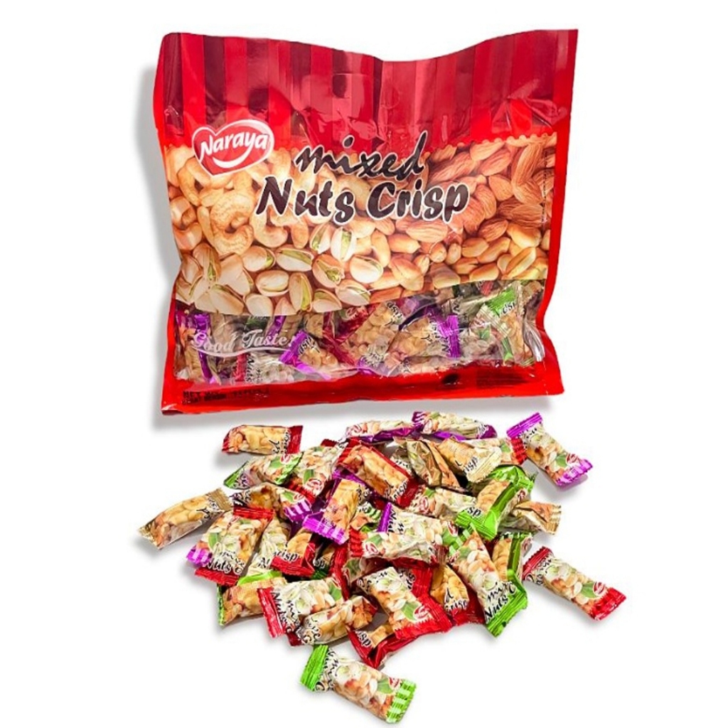 Naraya Mixed Nut Crips 400g/snack