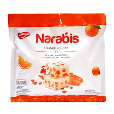 Narabis Orange Nougat 200g /snack