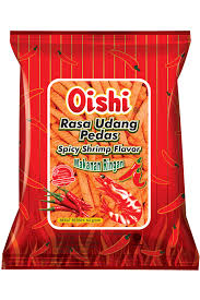 Oishi Rasa Udang Pedas 60g/snack/cemilan